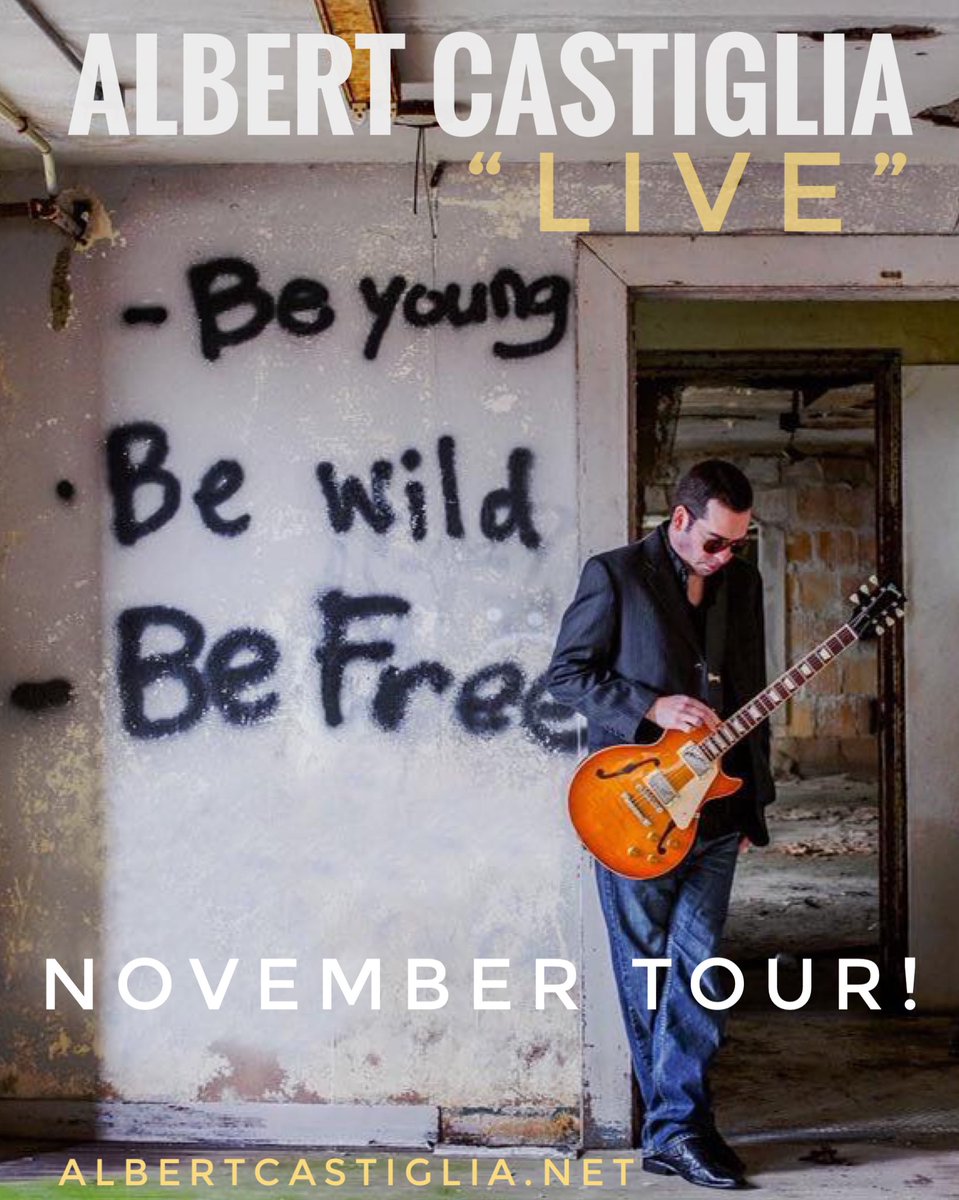 Albert Castiglia 2019 “Masterpiece” Tour 
🎸 Don’t miss ACB LIVE: AlbertCastiglia.net
📀🎧 Grab your copy: smarturl.it/acmasterpiece

#albertcastiglia #gulfcoastrecords <a href="/BluesBroadJoan/">Joan Mallotides</a> #bratgirlmedia <a href="/BluesBrat/">BratGirlmedia</a>