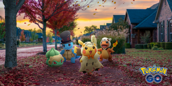 pokemonpl's tweet photo. #Halloween w #PokemonGO kończy się w piątek, a dziś o 18:00 ostatni raz #Darkrai w ramach #RaidHour! https://t.co/C9s1ngM1Xs https://t.co/VuhnjZWvDn