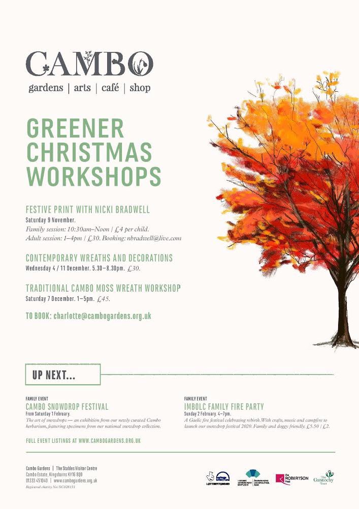 There’s always lots to see and do in the #EastNeuk. <a href="/CamboEstate/">Cambo Estate</a> <a href="/CamboStables/">Cambo Stables</a> have lots of events planned over the winter and festive season #LoveEastNeuk