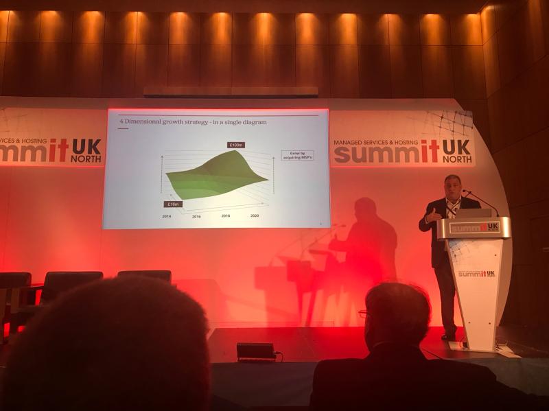 mssevent's tweet photo. Excellent Keynote from Peter Sweetbaum from @ITLabUK IT Lab on how to buy an MSP. Great questions from the audience also. #mshsummit https://t.co/VykYvkrrbq