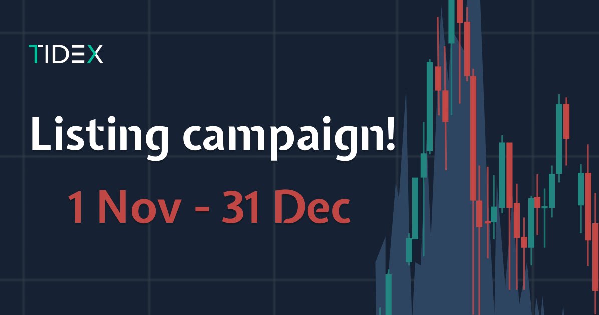 Tidex_Exchange's tweet image. 💥 We are happy to launch our Listing campaign!
Projects will have unique opportunity to list their tokens on Tidex exchange just holding 10k TDX tokens on their balances.
🚀 You can apply here: bit.ly/36m92Ps
#TDX #Tidex #listing #listings