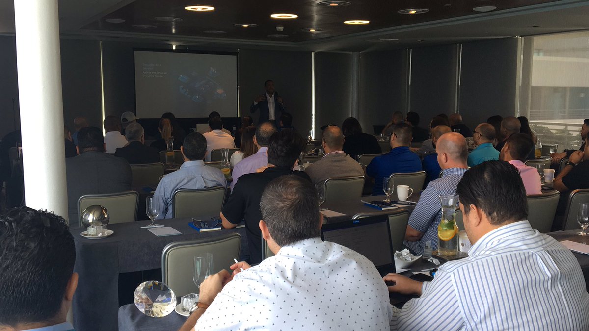 SophosLatAm's tweet image. Presentando Sophos Latam en #cybersecurityevolvedpr Puerto Rico con nuestro VP @marialemajo  #innovation #securityasaservice #cloudadoption