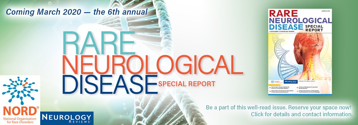 FrontlineMedCom's tweet photo. Neurology Reviews and @RareDiseases to publish the 6th Annual Rare Neurological Disease Special Report -- educational resources that help physicians diagnose #RareDisease and #Geneticdisorder sooner and treat more effectively. https://t.co/3BPpJgtb1O https://t.co/Rvampi1Rph