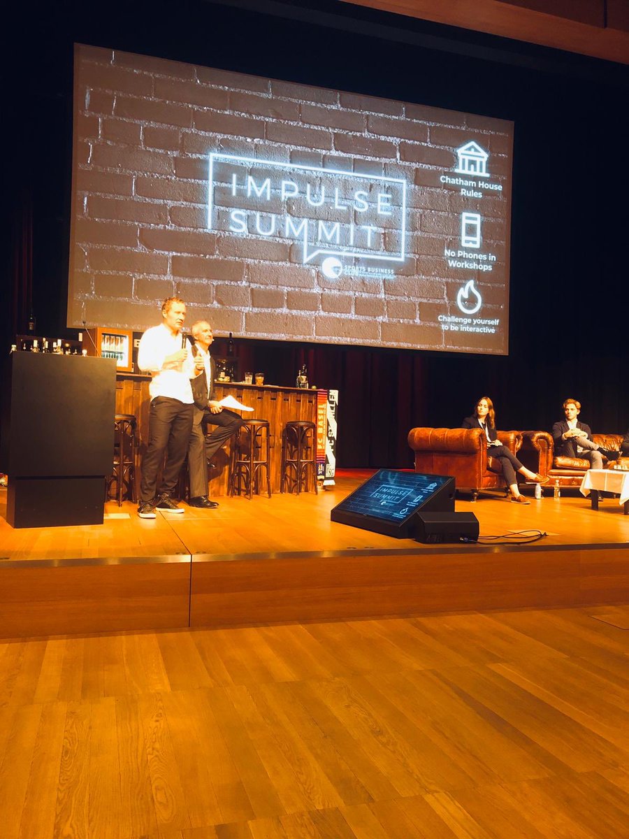 SBCatHSG's tweet photo. „A success I cannot share with my team is of no value to me!“ - Teamplayer Dr. Manfred Hückel @redbull 🏆#impulsesummit19 https://t.co/zQjxR8deEd