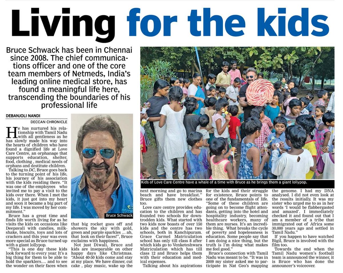 NetMeds's tweet photo. Our CCO @schwackattack77 is in the news for all the right reasons! 💯

#IndiaKiPharmacy #Netmeds #DeccanChronicle #WednesdayThoughts https://t.co/aOPiwPpj2K