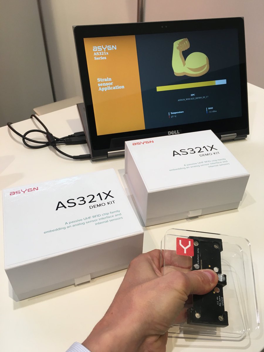 Thank you ⁦<a href="/thinkwiot/">Think Wireless IoT</a>⁩ for the nice show and opportunity to demo our batteryless sensing chips! #RFID #IoT