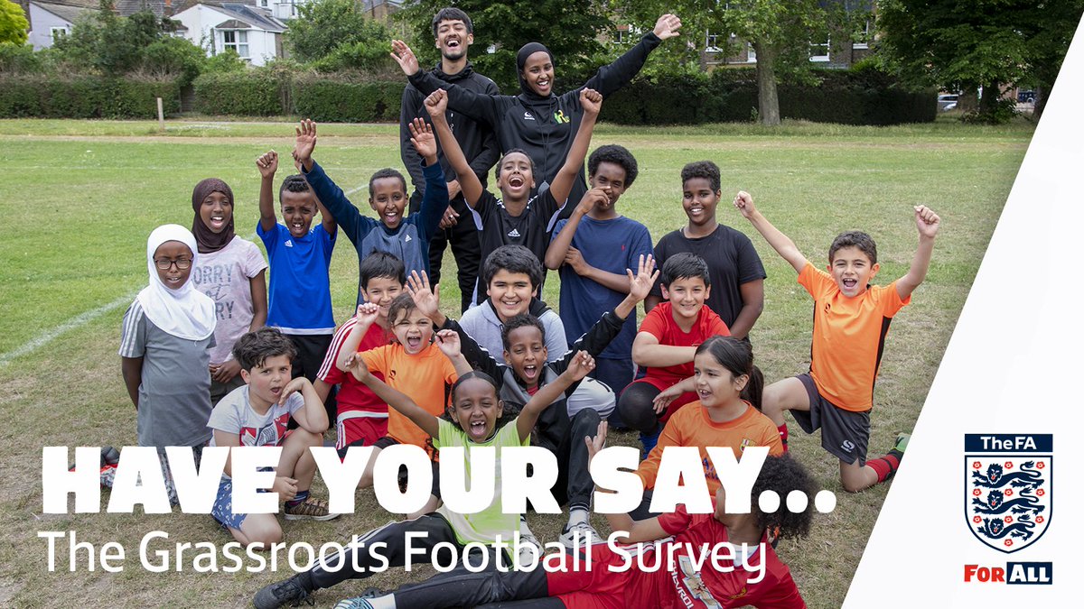 This is your last chance to win one of several great prizes by taking part in the grassroots football survey...

bit.ly/2Pz47ED