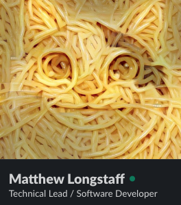 I find my new slack profile quite satisfying...