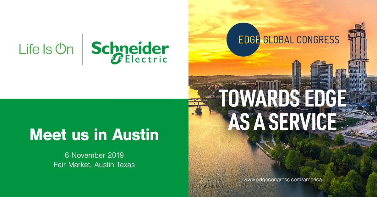 TheEdgeCongress's tweet photo. Join @SchneiderElec next week at the Edge! We are proud to welcome back our Global Platinum Sponsor as we explore the new #EdgeComputing ecosystem & the move towards #EdgeAsAService
https://t.co/HkqlDut1Dd
@SchneiderUK @SchneiderITUK @SEDataCenters @APCbySchneider @SchneiderEdge https://t.co/mlvM8lluwW