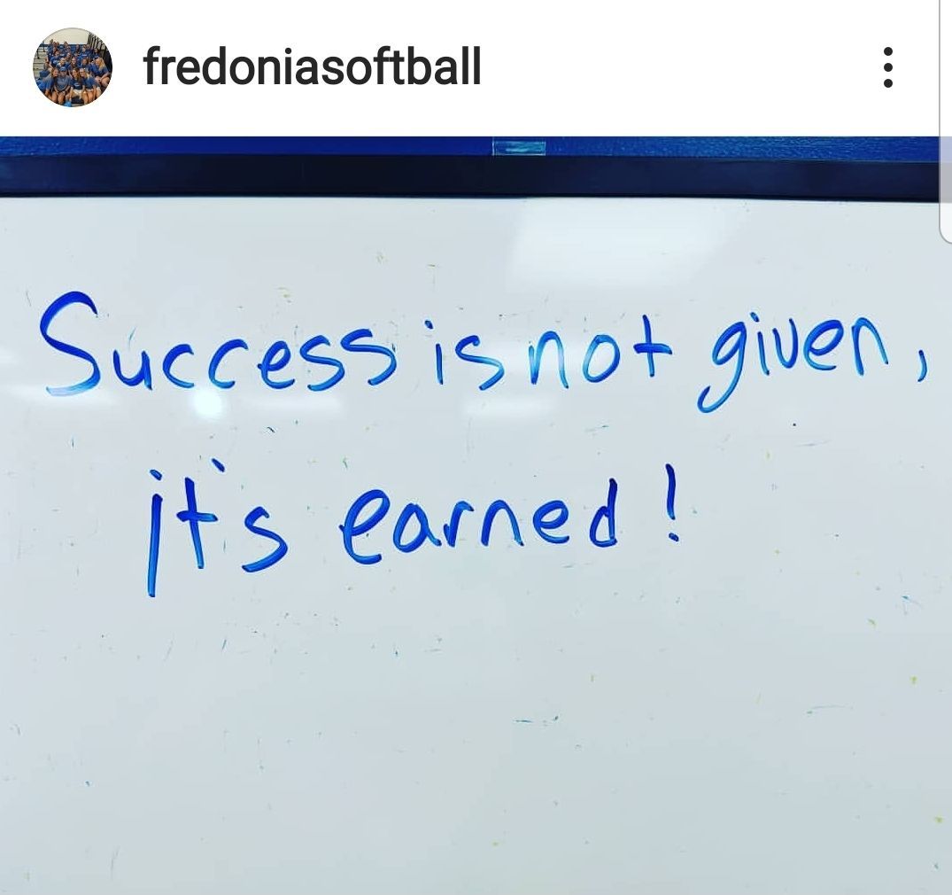 NJFireFP's tweet image. Ladies how much work you put in this Winter will equal your output next Spring and Summer @fredoniasoftball #greatpost #hardworkpaysoff