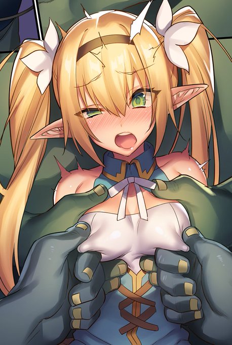 エルフちっぱいぎゅ～～～😊 