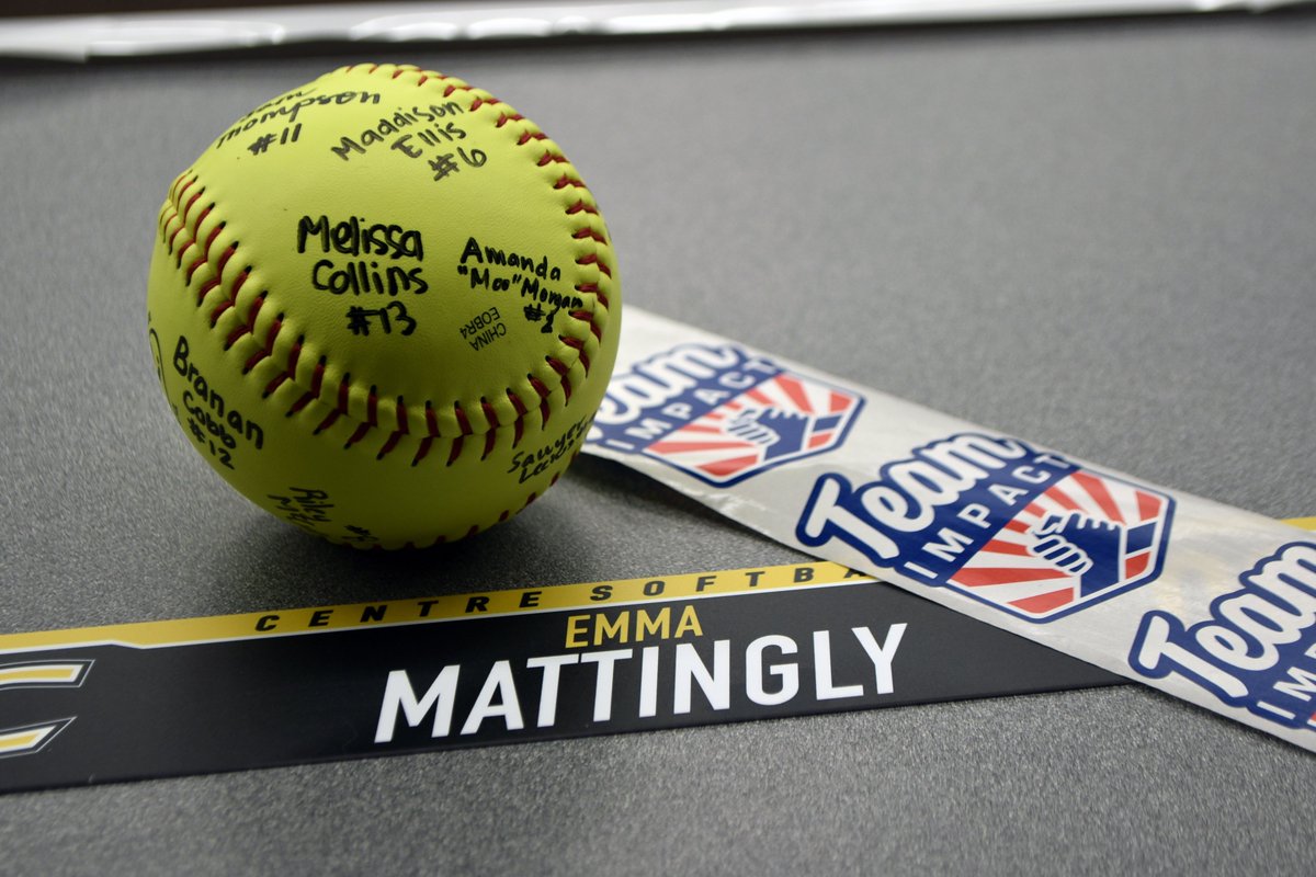 CentreAthletics's tweet photo. RELEASE | @CentreCSoftball signs Emma Mattingly through @GoTeamIMPACT partnership #GoldRush #BeTheIMPACT

📸🖊➡️https://t.co/P2WN6f94Ha https://t.co/IUHCru1ONE
