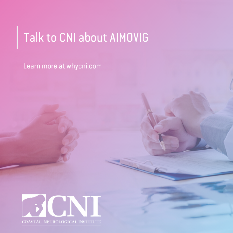 Talk to us about AMIVOG. Learn more at: whycni.com/aimovig-migrai…   #Migraine #Health #CNI #Aimovig