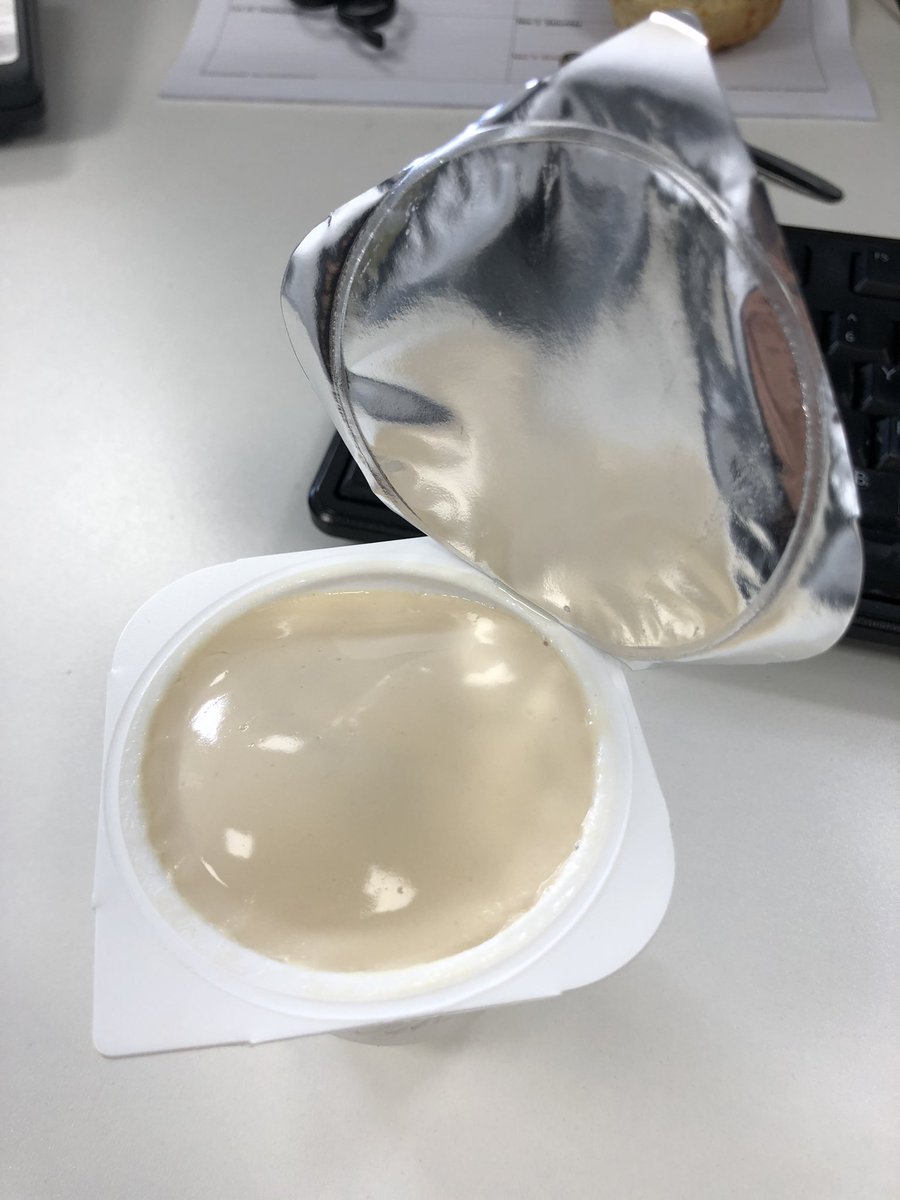 AbiAnneMartin's tweet photo. @gregjames @BBCR1 I got a winner 👏🏼😂 #cleanyogurtlid https://t.co/OsLjePulPW