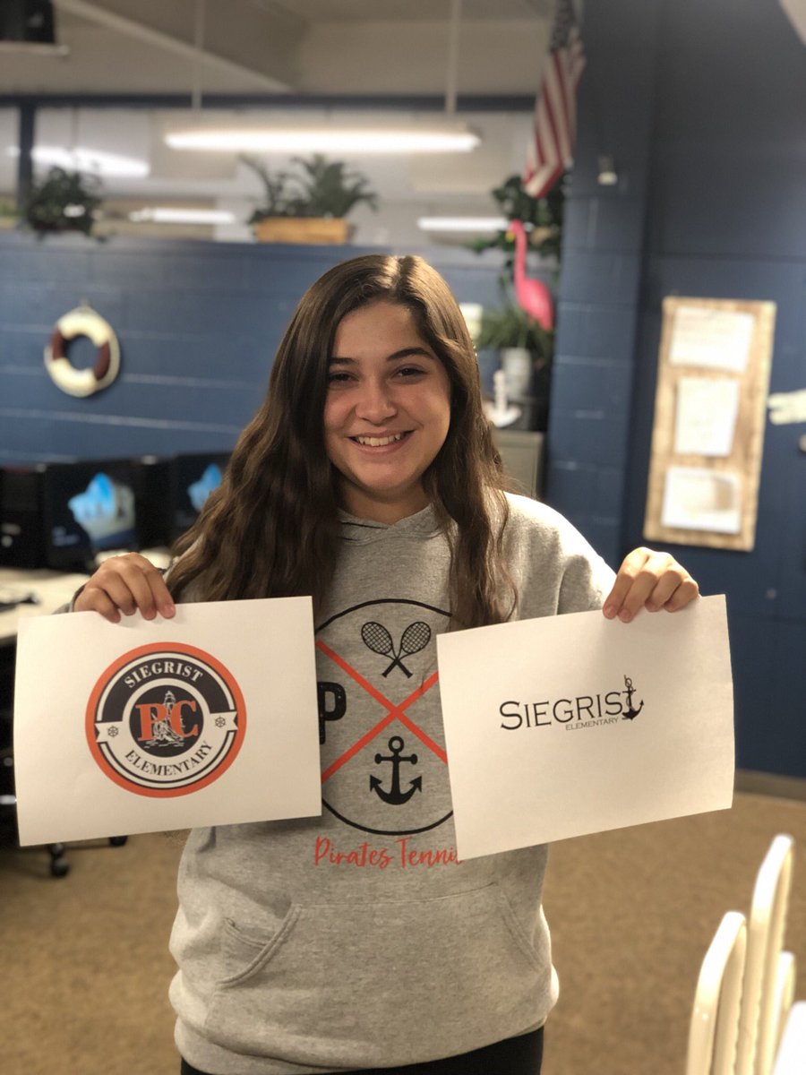 fblapc's tweet photo. Congrats Annie Archibald &amp; Charlie Nguyen for creating Logo(s) for @Siegristelem. Great team work! @PCHSprincipals @PCHSHalls @PlatteCountyR3 https://t.co/Jp2V5t3DeU
