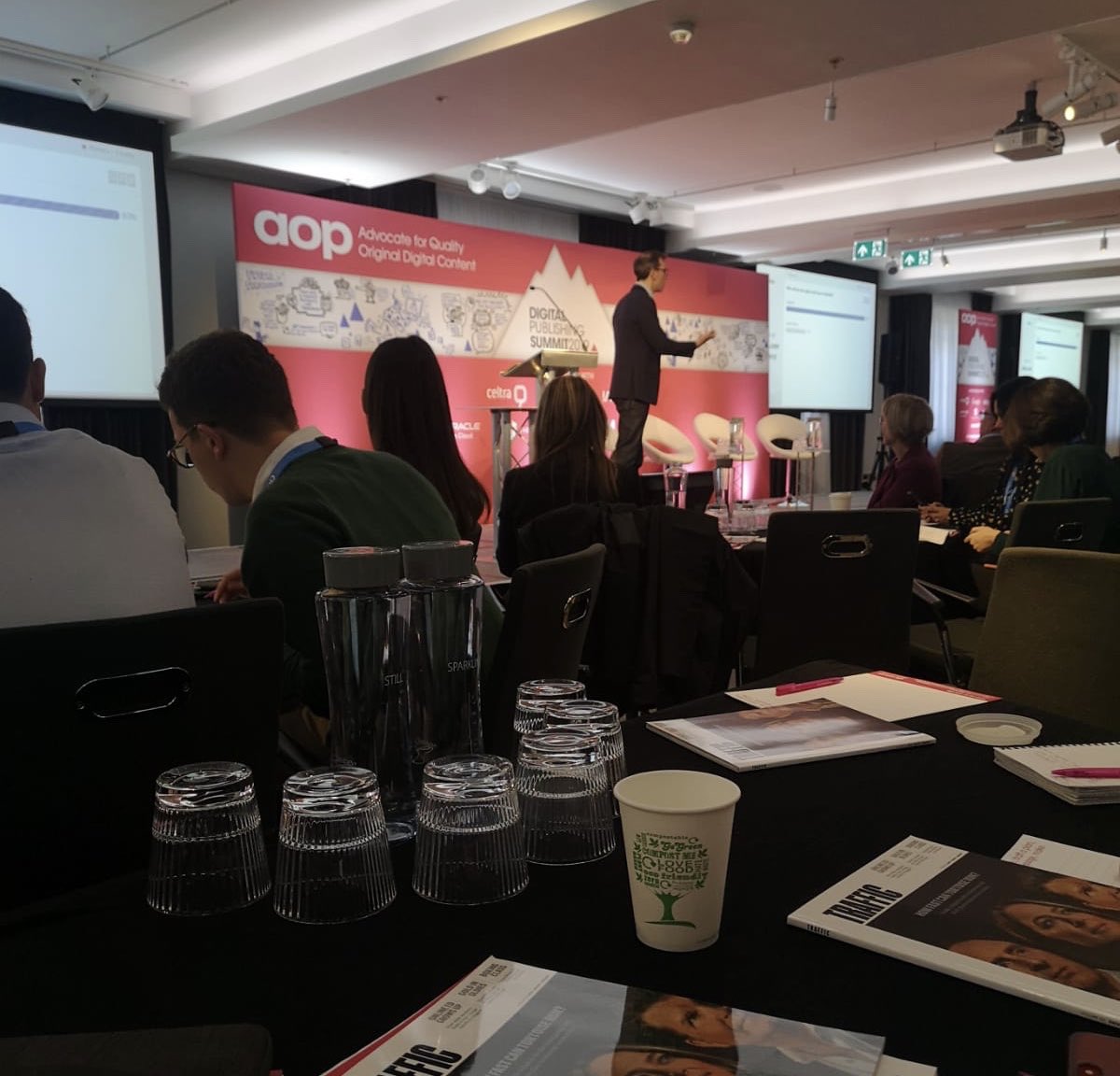 NanoInteractive's tweet photo. Insightful morning at @ukaop #AOPSUMMIT. Looking forward to this afternoons session. https://t.co/q32fIhIqnU