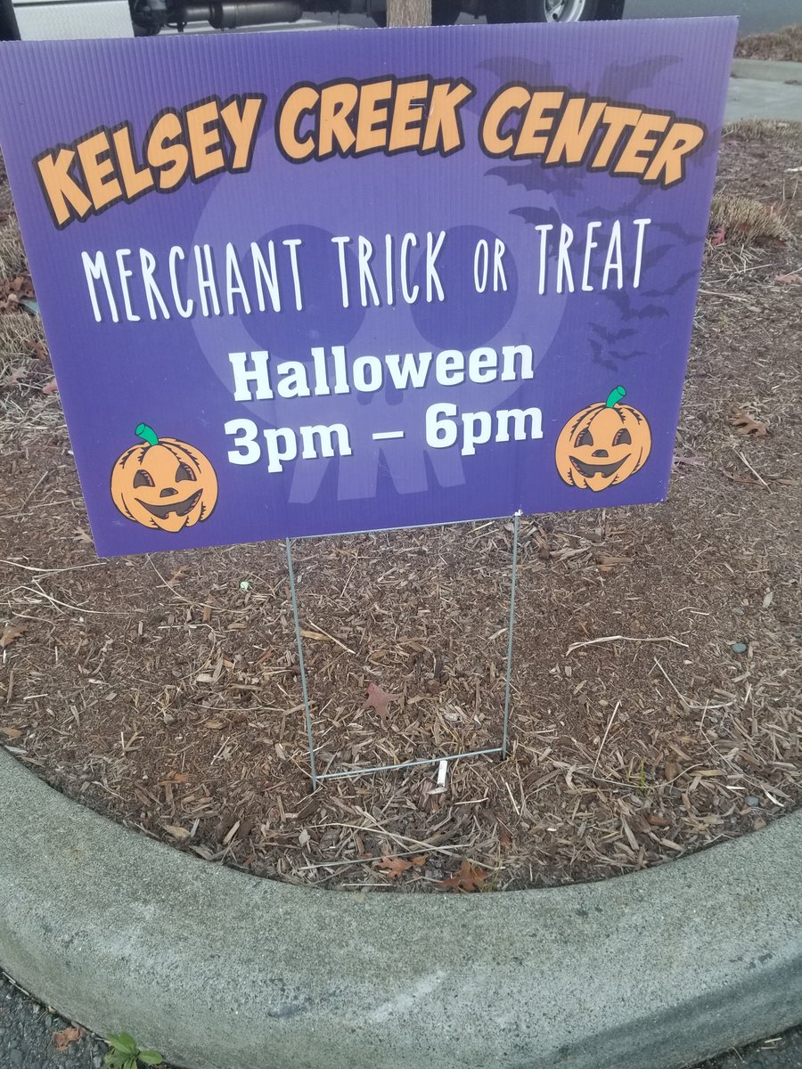 PureChiroDC's tweet photo. Come by this week for a little Trick or Treating at Kelsey Creek https://t.co/ucMXA7AFKn