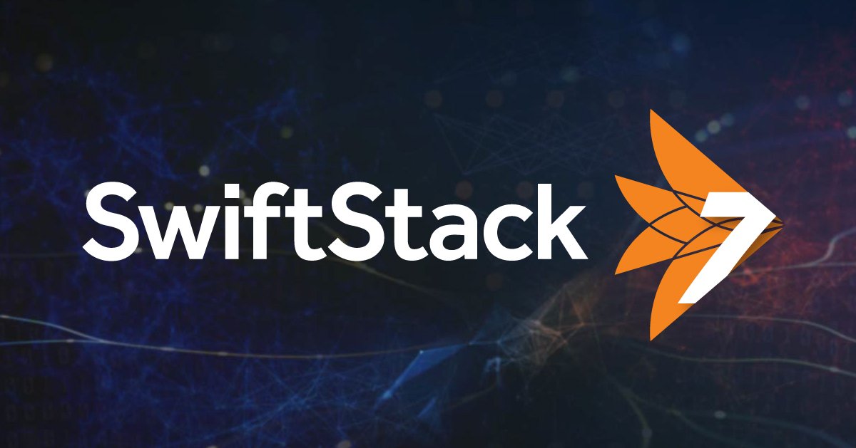 SwiftStack's tweet photo. Introducing SwiftStack 7 - Read Here: https://t.co/8apXUG5hq6 
by @joearnold, Founder/CPO, SwiftStack
A platform for #IntelligentData that enables #AdvancedAnalytics and #DeepLearning workflows. https://t.co/TZMuAfhpxz