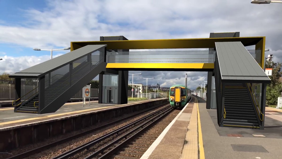 ARkiApp's tweet photo. Experience the @networkrail  NextGen railway Footbridges in  #AugmentedReality with @Woodplc via @ARkiApp https://t.co/g5Ng4R4b1z