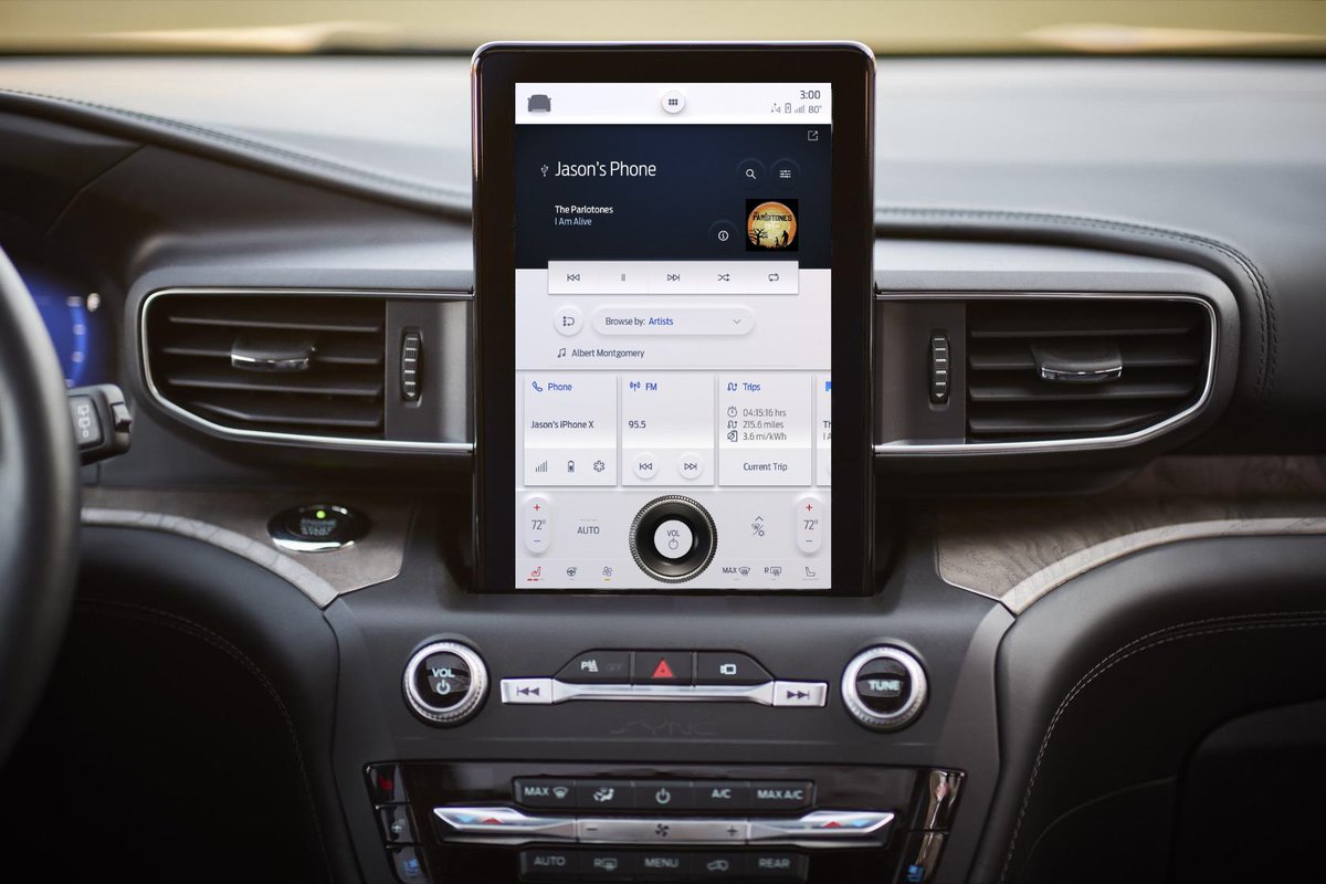 darrenculbreath's tweet image. #Ford #SYNC4 will bring big touchscreens to the dashboard war #SlashGear   @slashgear