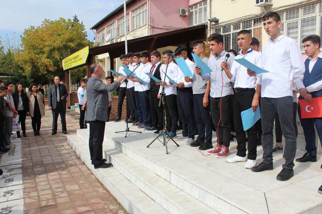 maemtal's tweet photo. Cumhuriyetimizin kuruluşunun 96. Yıldönümü okulumuzda coşkuyla kutlandı.
#29Ekim1923CumhuriyetBayramı 
#maemtal https://t.co/t5ONXam9Au