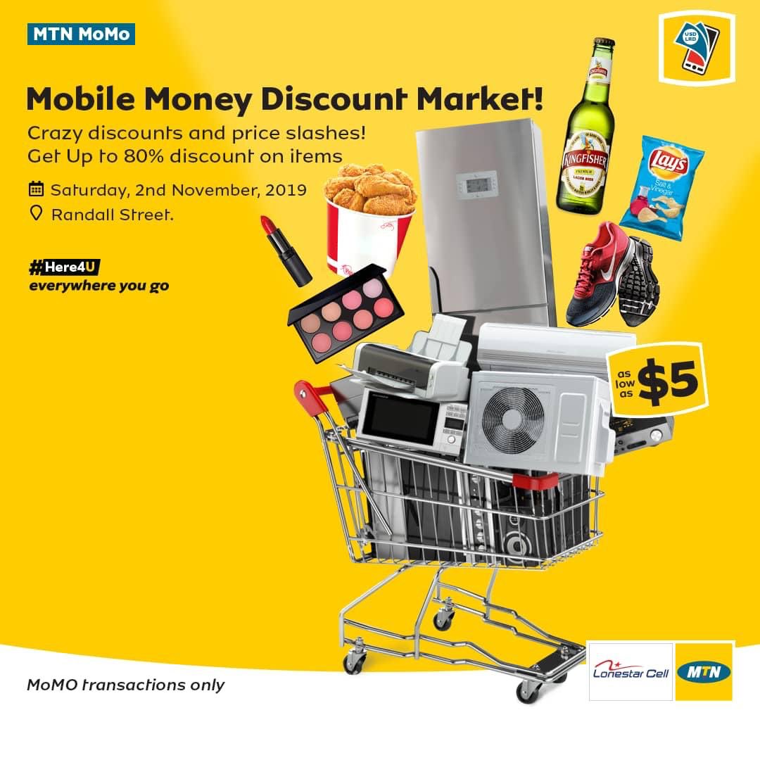 MTN_Plug's tweet photo. It’s going down this Saturday on Randall Street , come with your Mobile Money loaded and ready to purchase with 80% discounts.
All purchase through Mobile Money 😃 
#MTNPLUG https://t.co/vYSrVpvHRA