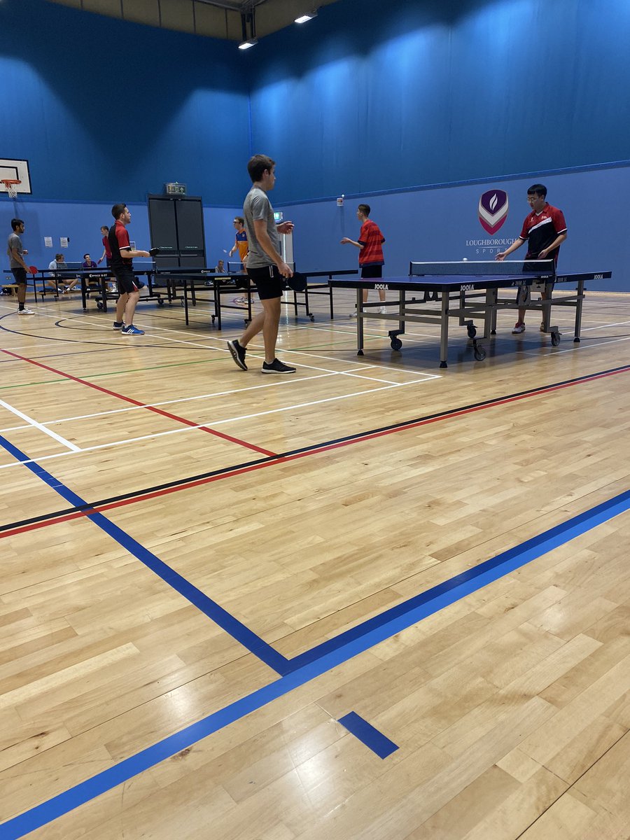 Our Men’s 1sts are currently 6-1 against Loughborough University 3rds. Come on!