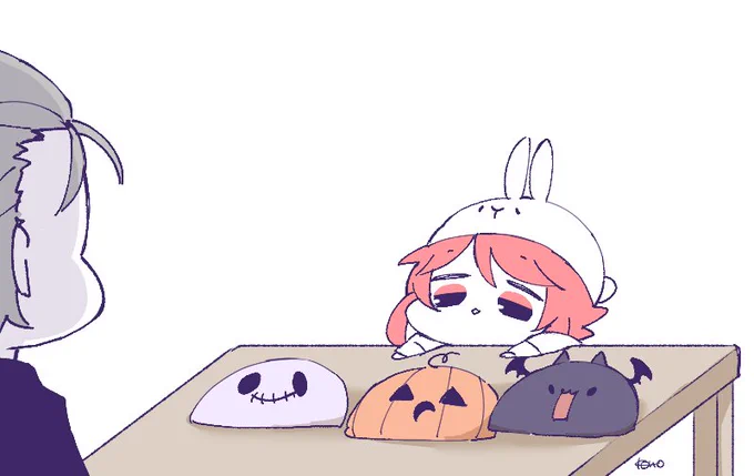 あしたの帽子を選ばせるらむだチャン 