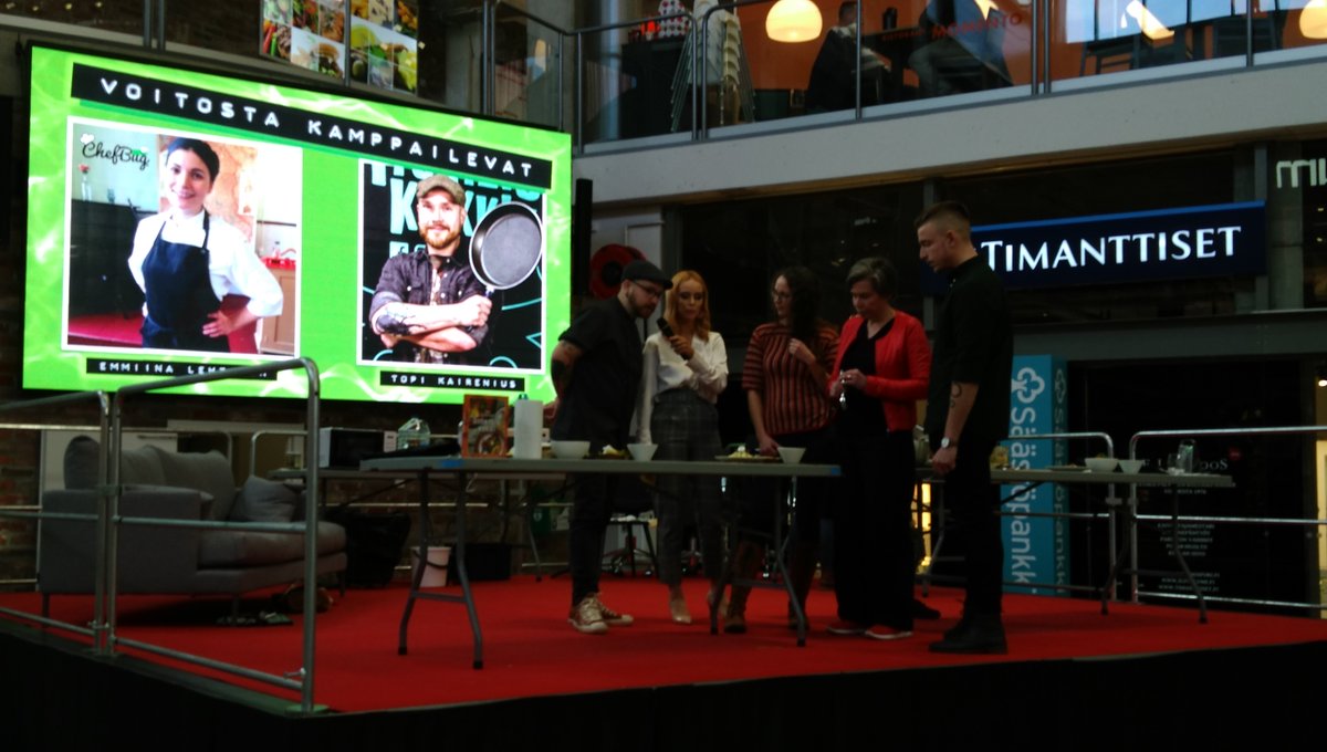 mtapio's tweet photo. Kiitokset Bugi2019 hyönteisruokafestivaalien järjestäjille. Satakunnassa on pöhinää #hyönteistalous #LukeInsectLab https://t.co/NPHOO8klSQ