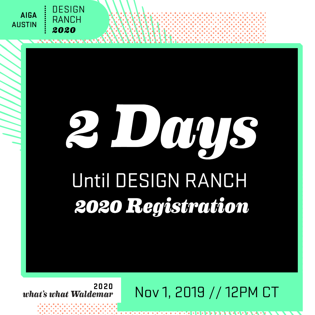 🔥🔥
2 DAYS until #DesignRanchTX 2020 Registration, Y'ALL.
🔥🔥