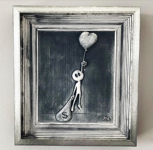 dimensionscf's tweet photo. Thank you Jordana for the pic. Wendy worked her magic,  we think the frame is just perfect! 
#customframing #framingTO #RiversideTO #frames https://t.co/OzsmuSzDYf