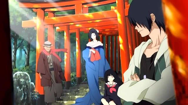 @haco0085 @inde_xa 神隠しに合いそう…
なんかのアニメで見たような場面かと思ったら
物語シリーズと地獄少女か！ 