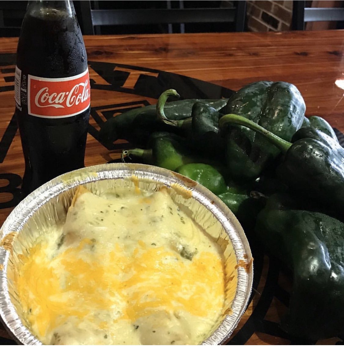 MeatUAnywhere's tweet photo. Itโs frightening ๐งโโ๏ธ๐งโโ๏ธ how popular our Smoked Chicken Poblano Enchiladas have become! Stop in for a treat on Halloween Eve! ๐ #seehowweroll #enchiladawednesday https://t.co/kbmGCV2S9Y