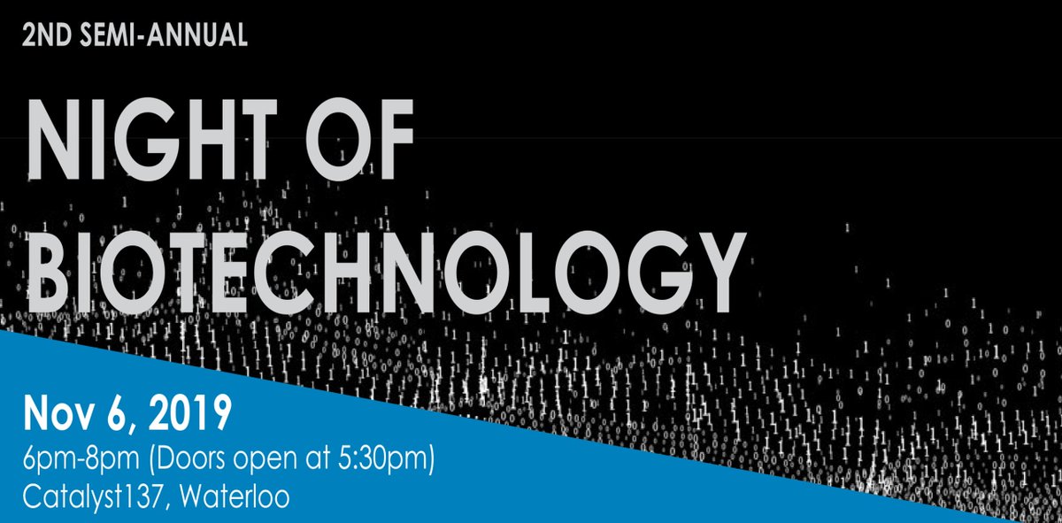 rapidnovor's tweet photo. Join us Nov. 6 for another Night of Biotechnology at #Catalyst137 with our BD Manager, Anthony Stajduhar and Director of BD at Abveris, Ryan Kelly (third speaker TBA). To register go to: https://t.co/Yaoumpxa88
#careeropportunities #biotechnology #networking https://t.co/zadmzvnm6n