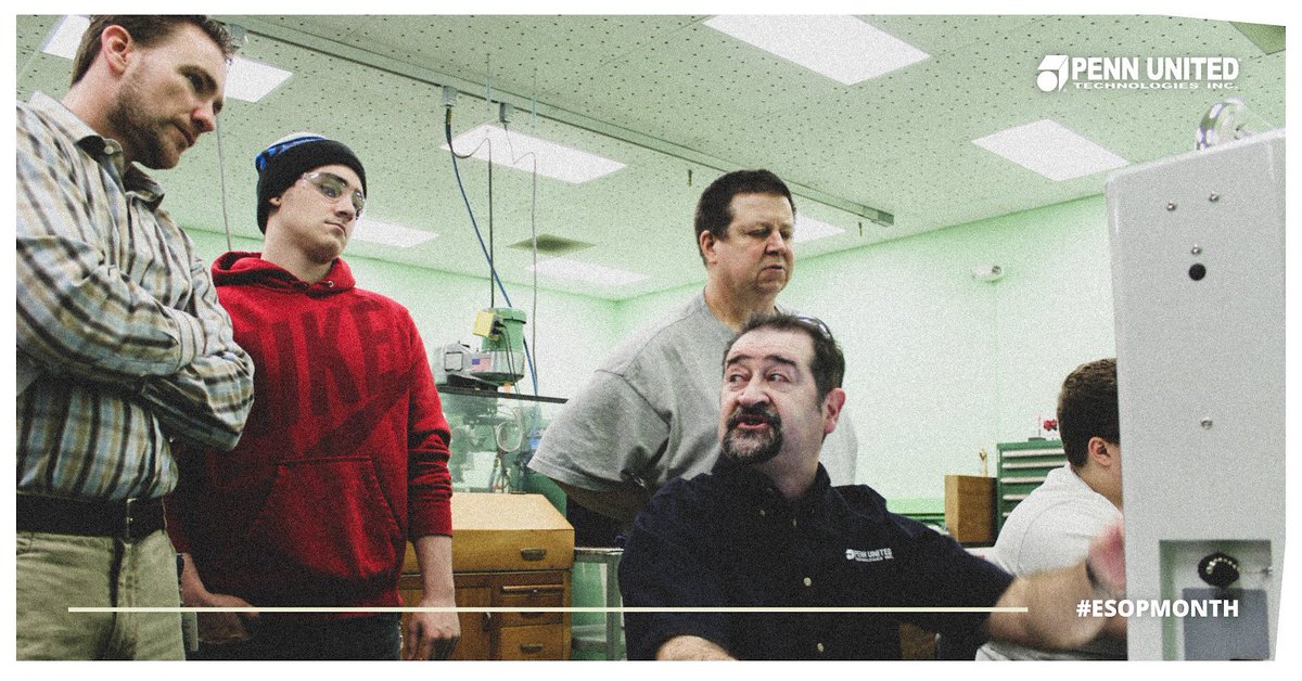PennUnitedTech's tweet photo. Employee ownership means taking care of our employee family, committing to continued education, dedication to our craft, and pride in what we produce to support our customer partners. This is what employee ownership looks like to us! 

#PictureOwnership #ESOPMonth #John419 https://t.co/flRBs9o75Q