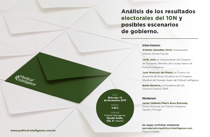 Political Intelligence España tweet media