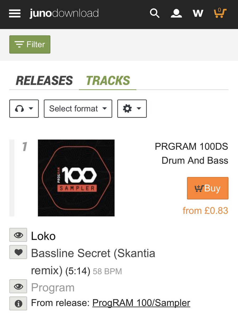 ProgramMusicLTD's tweet photo. #ProgRAM100 sitting at no.1 on @junodownload releases🏆 & @lokouk @skantiauk no.1 in tracks 🏆 Thank everyone for the continued support 🙌🏻 https://t.co/sbEOQuGxEx