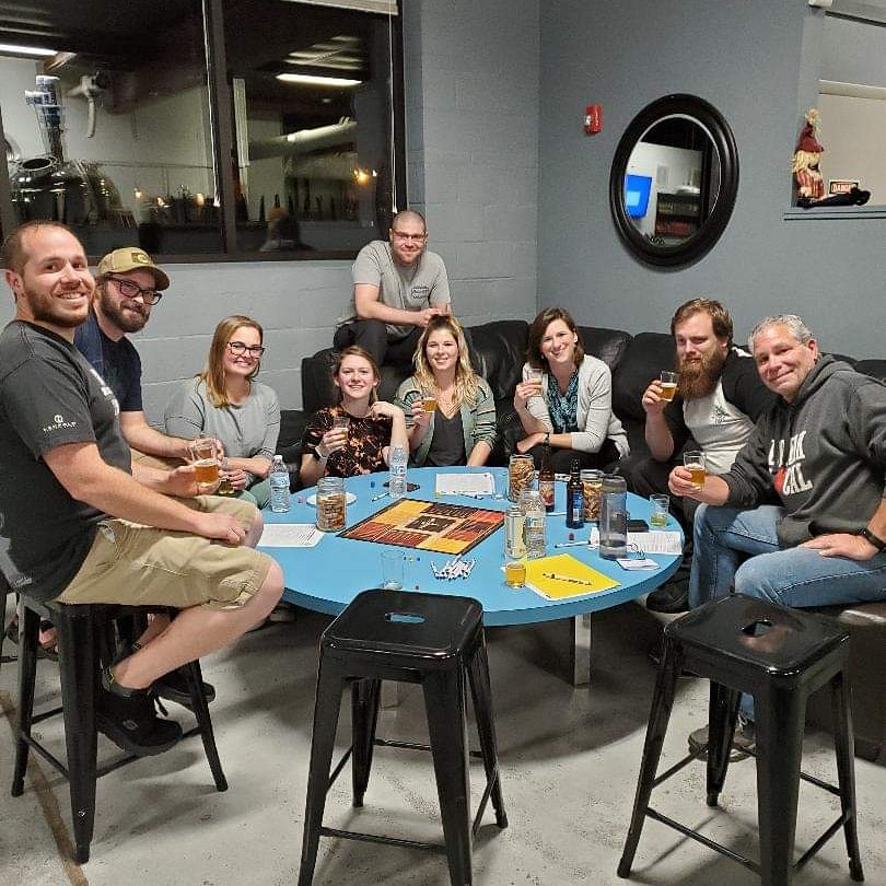 three3sbrew's tweet photo. So much fun at our team training this week! Learning is fun when beer is involved!  #teamnight #beer #njcb #craftbeer #craftbeertraining #letsdoitagain #three3sbrewing https://t.co/EZxcX6CiG0