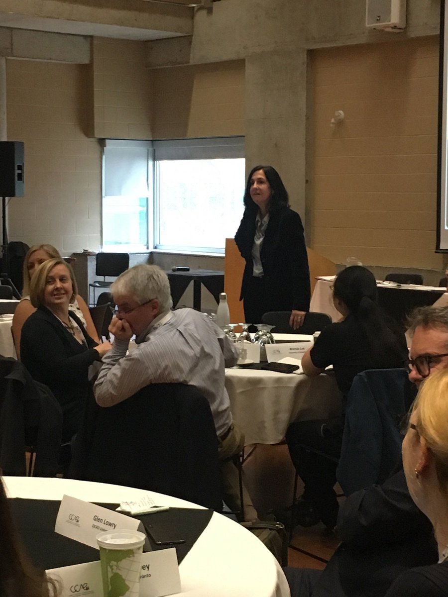 CCAECanada's tweet photo. "Authenticity and sincerity are key to success in #donorrelations. People have built in radars and can detect if you're not either of those" @LornaSomers #development4deans #CCAE2019 https://t.co/RxYZfoswoM