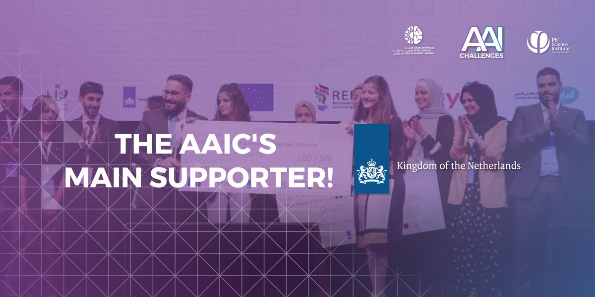 PhiAAIS's tweet photo. We are honored to announce that The @NLinJordan is the official supporter for the Arab Artificial Intelligence Challenges for this year!
Thank you for your continuous support!
#NLinJordan
#TheFutureIsNow
#AAIS https://t.co/uUbTW2xuWw