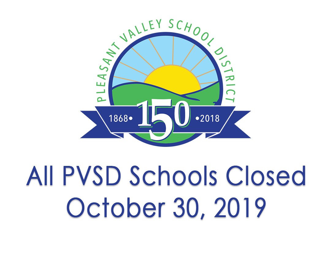 PVSDCamarillo's tweet photo. All PVSD schools will be closed today, October 30, 2019, due to poor air quality and fire danger resulting from the Simi Valley #EasyFire and potential SCE Public Safety Power Shutoff (PSPS) events.

#PVSD #Camarillo #EasyFire https://t.co/1Ea3siFT3J