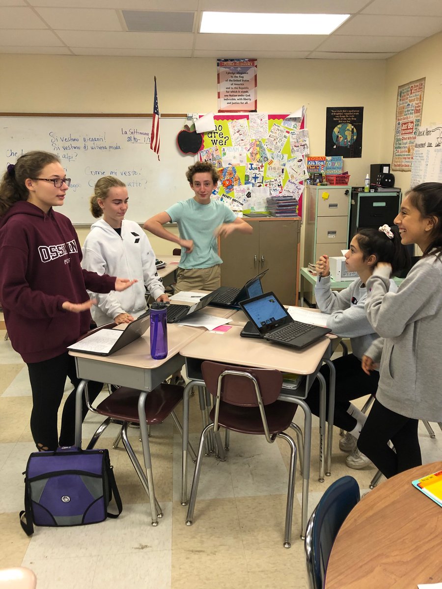 MsDaddazioAMD's tweet photo. We have been busy learning all about the 2nd half of American History in 224, so our tweets have been lacking...but you’ve gotta see our rotating debate day! This is so fun to watch 👍🏻 The question: Is imperialism good or bad? https://t.co/bAUuOUyQS6