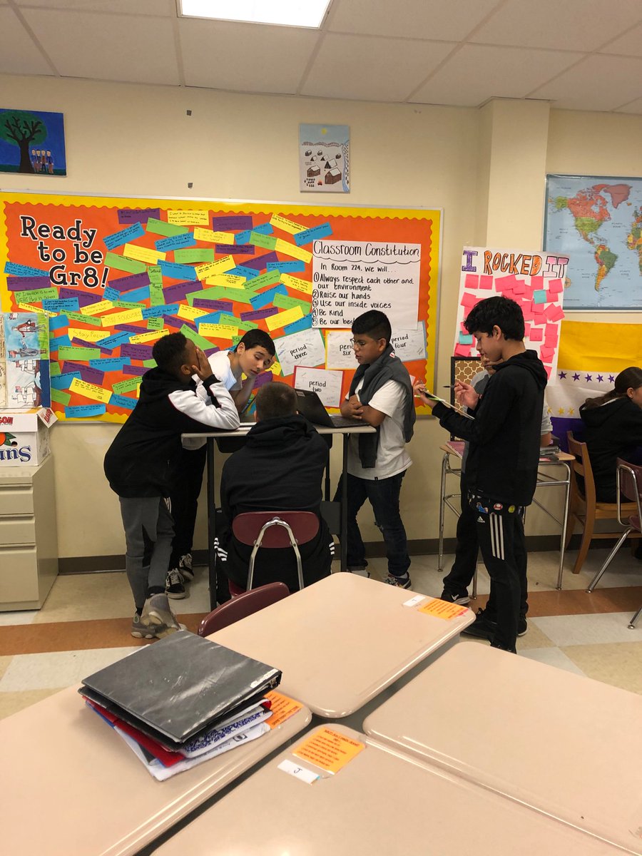 MsDaddazioAMD's tweet photo. We have been busy learning all about the 2nd half of American History in 224, so our tweets have been lacking...but you’ve gotta see our rotating debate day! This is so fun to watch 👍🏻 The question: Is imperialism good or bad? https://t.co/bAUuOUyQS6