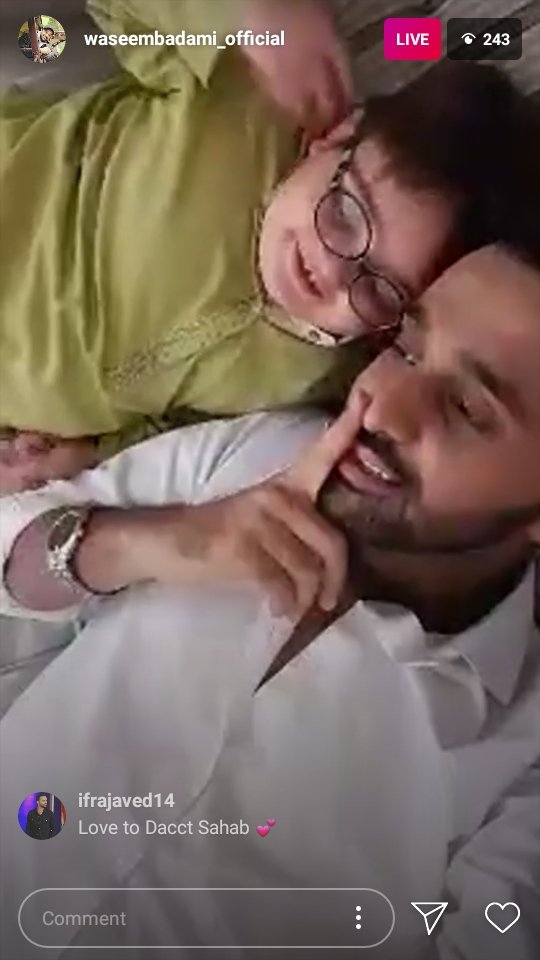 ifrajaved14's tweet photo. Thank you for coming live little babies 💕💕💕
@WaseemBadami
#AhmadShah
#DaactSahab https://t.co/lOo1CjPSjX