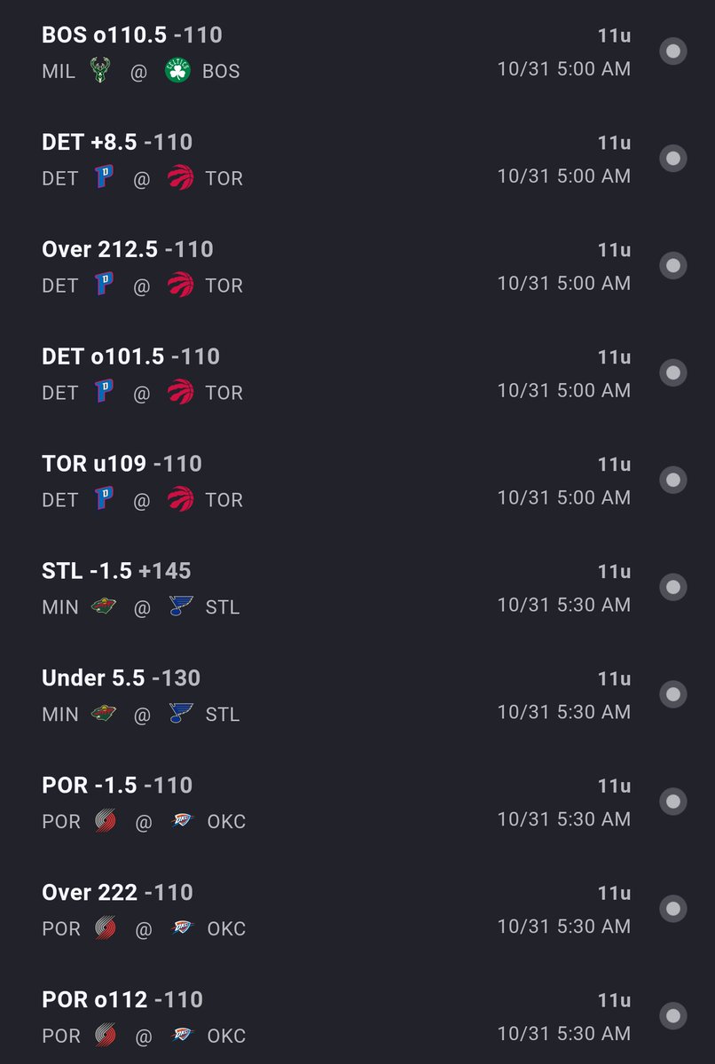 nikhil7av's tweet photo. #NHLPicks #NHLTips #MLBPicks #NBAPicks #NBATips #MLBTips #SportsBetting #BettingTips #BettingSports 1/2 👍 https://t.co/7HgPQar0vZ