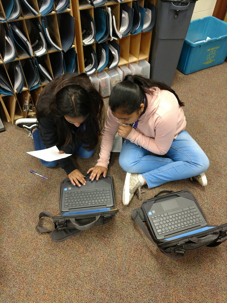 kweseman11's tweet photo. Using the success criteria to give each other feedback on our culminating task in language arts. Conversations were focused on the task and students are improving their work with the help of their teammates! #whywildcatsrule #seeingisbelieving https://t.co/LQybb6lIFS