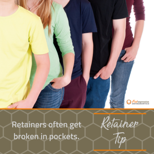 1stImpOrtho's tweet image. Don't risk breaking your retainer! Store it in its case whenever it's not in use! #FIO  #RetainerTip