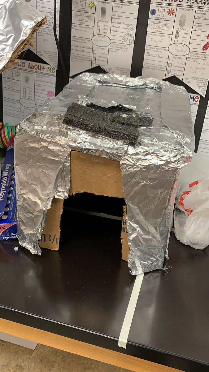 emscott05's tweet photo. Second 9 weeks means round 2 of Enginnering Design Projects. The Puppy Dog Houses are back. They were all able to maintain at least ten degrees cooler inside. Now it’s time for you to vote for your favorite dog house design. Retweet and Like to vote.  #STEAM #PanthersInnovate #6 https://t.co/n4OK1Z0meh