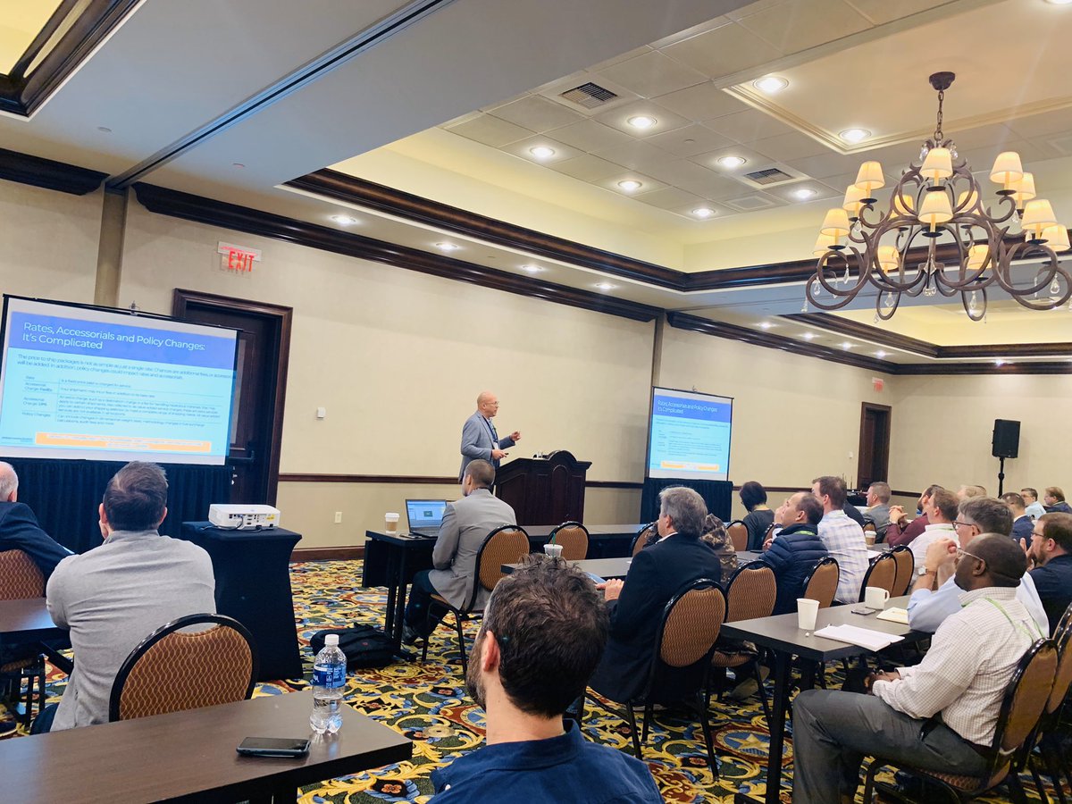 Spend_Mgmt's tweet photo. Today is our last day at #PARCEL19Dallas! We are kicking off with “How to Forecast &amp; Analyze the Impact of Carrier Accessorial Increases” with our CEO, @habergistics. https://t.co/OSyXB7gVzB