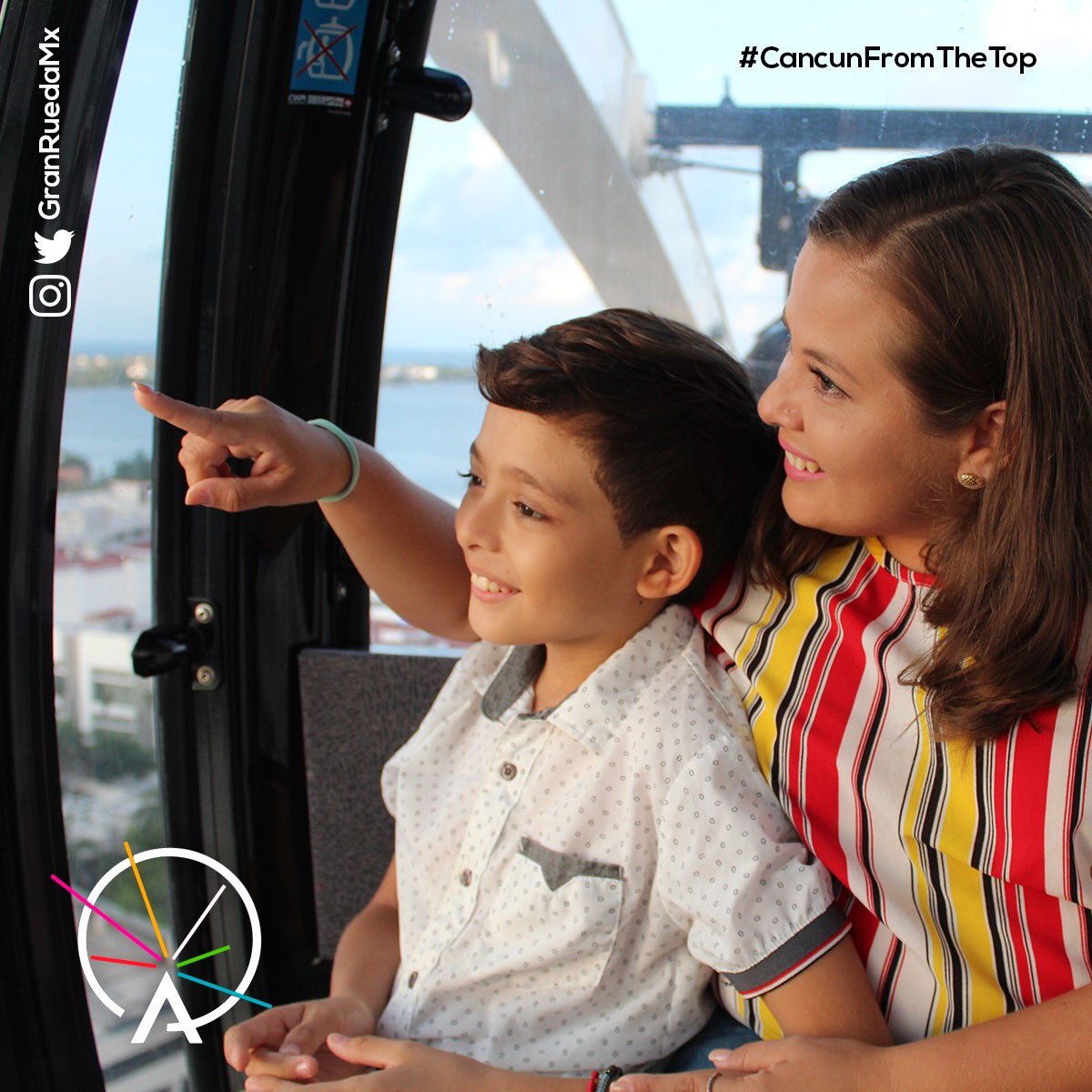 La Gran Rueda Cancun tweet media